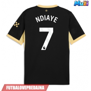 Lacne Muži Futbalové dres Manchester City Iliman Ndiaye #7 2026-27 Krátky Rukáv - Preč